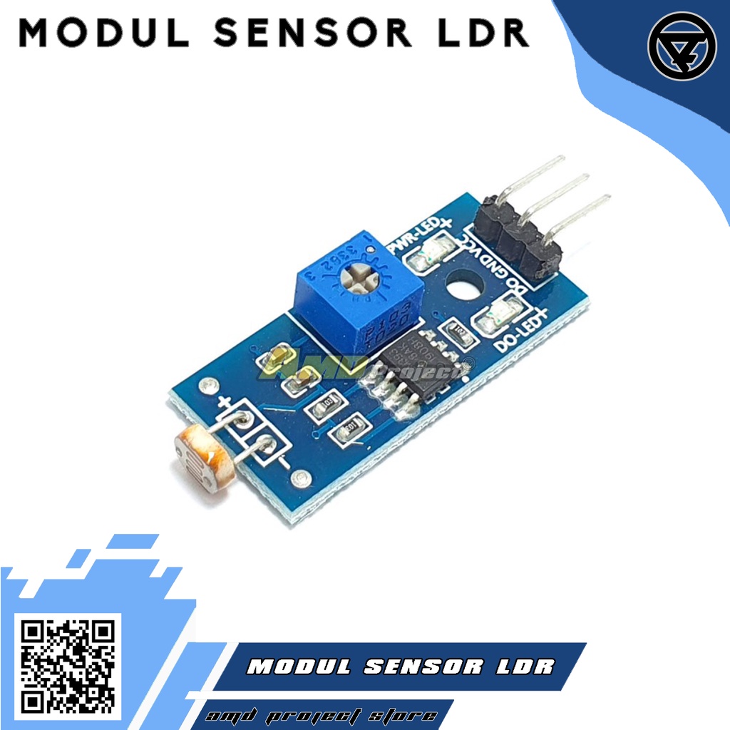 Jual modul sensor cahaya module ldr light support arduino nano uno mega