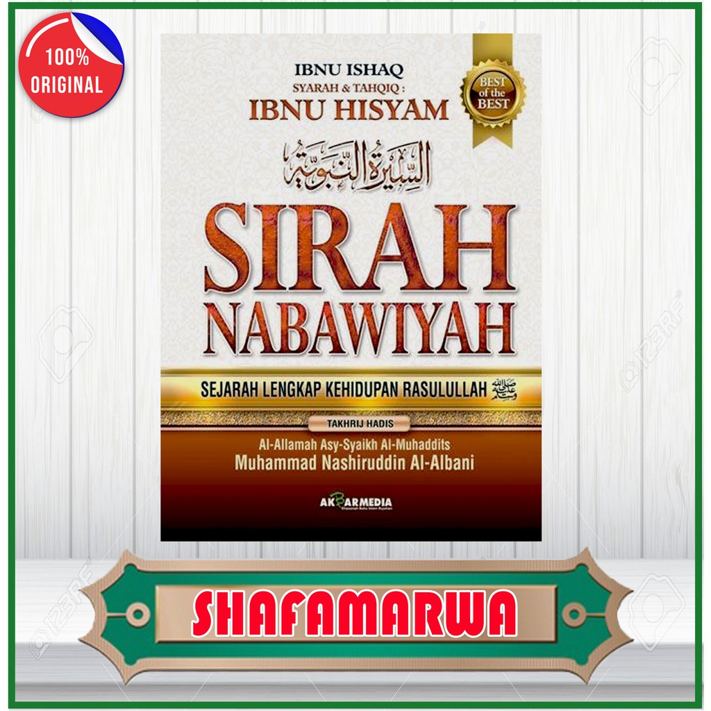 Jual Sirah Nabawiyah: Sejarah Lengkap Kehidupan Rasulullah | Shopee ...