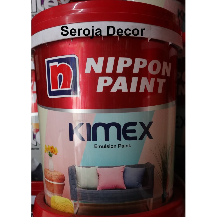 Jual Cat Tembok Nippon Paint Putih/Kimex BS 9102 20kg | Shopee Indonesia