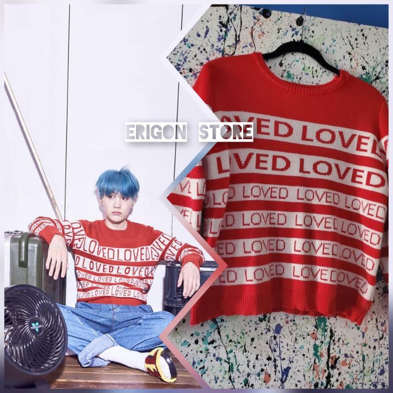 Yoongi hot sale love sweater