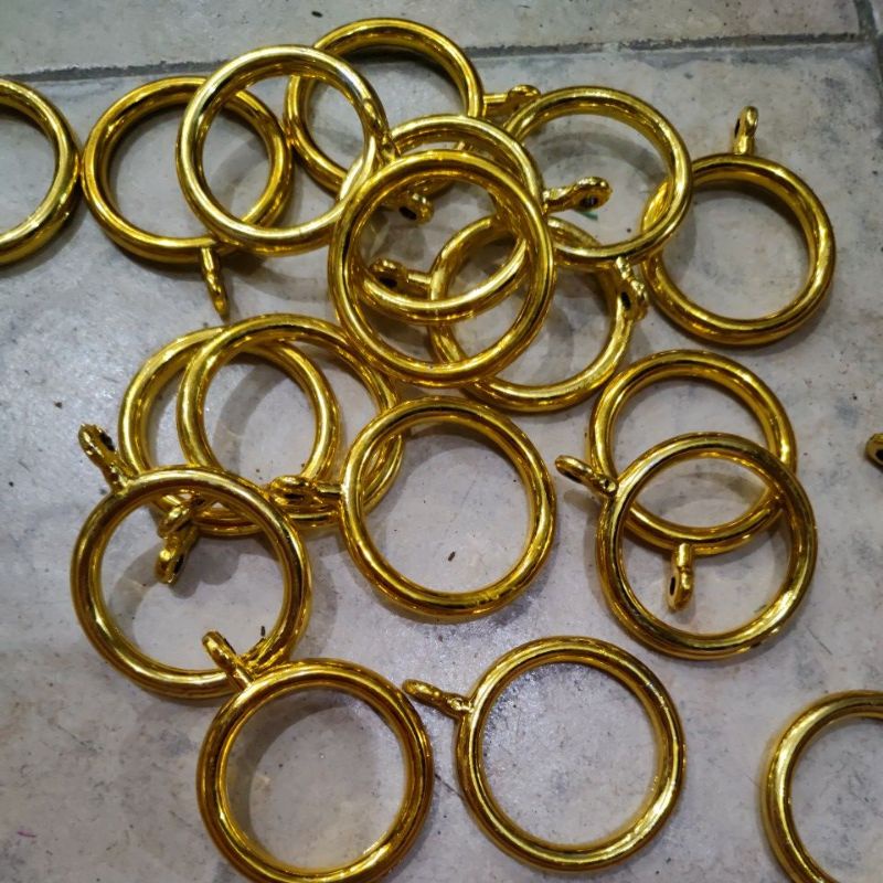 Jual Ring Gorden / Cincin Tirai Klip / Pengait Tirai Jendela--10Pcs - Kota  Tangerang - Smile-seller