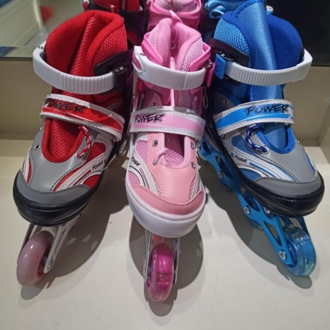 Jual SEPATU RODA ANAK POWER INLINE SKATE POWER ROLLER SKATE SEPATU RODA ...