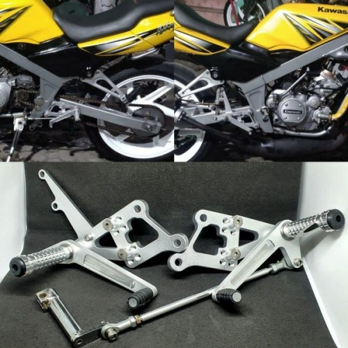 Jual FOOTSTEP UNDERBONE CNC NINJA DKT CAKRAM DAN MASTER REM BELAKNG
