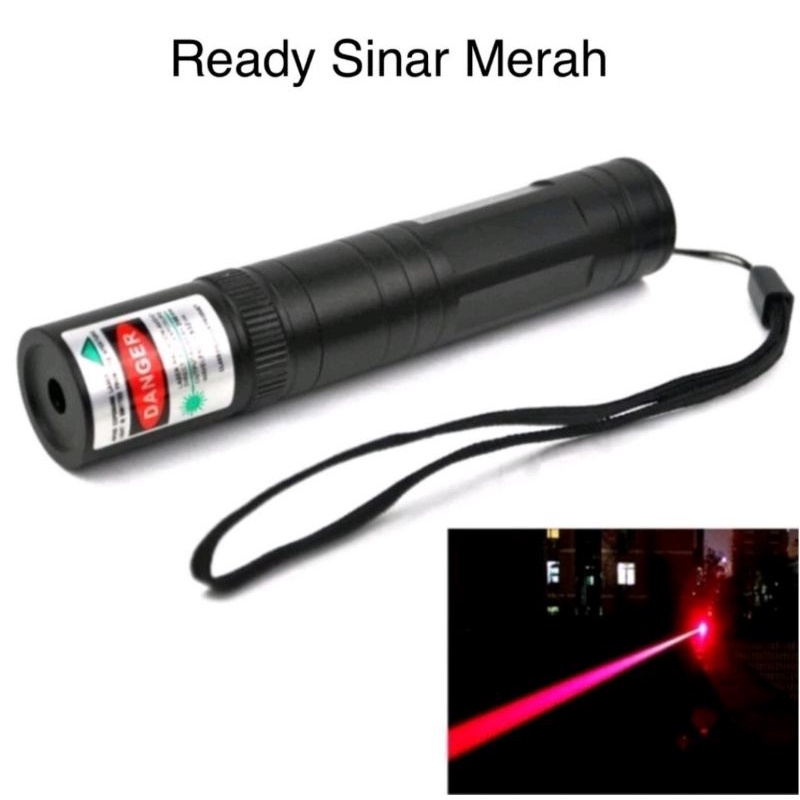 Jual [100% ORIGINAL] LASER POINTER RED/MERAH | Shopee Indonesia
