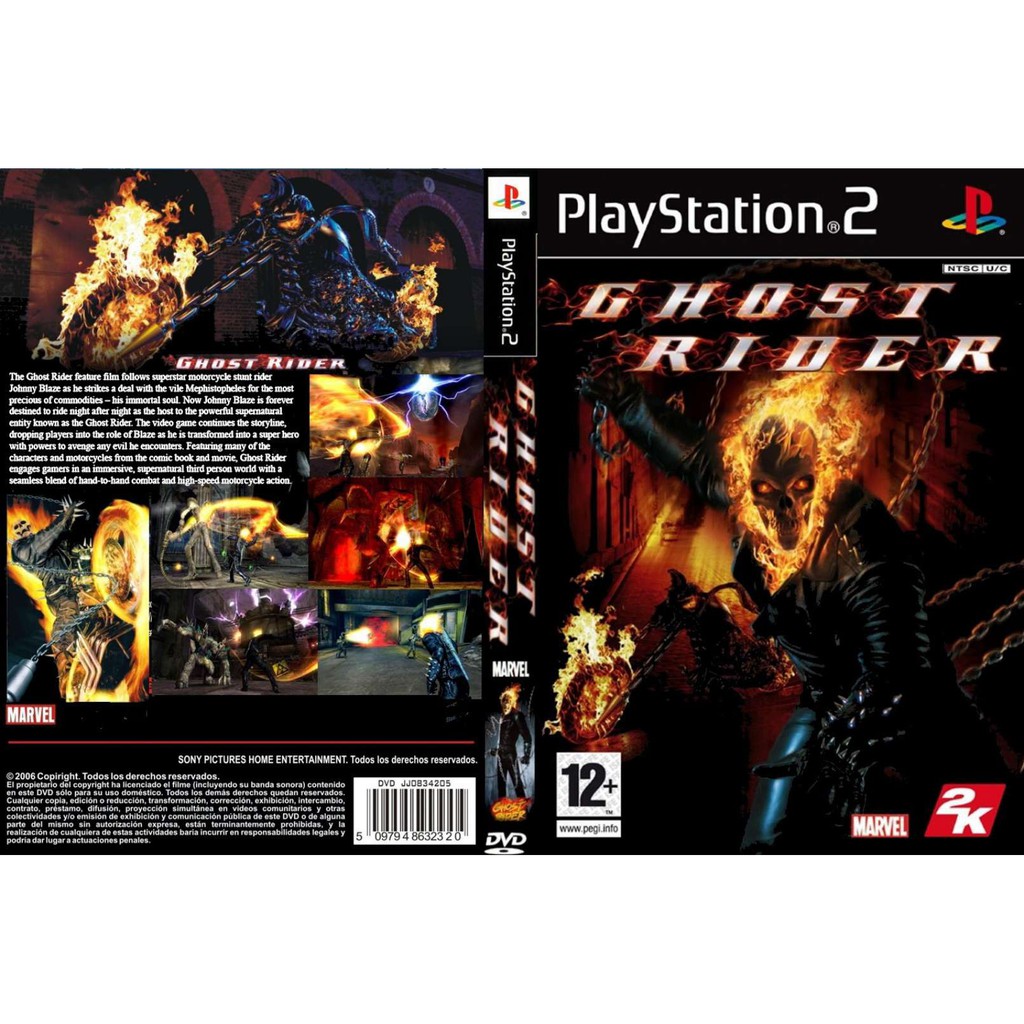Jual Kaset PS2 Game Ghost Rider | Shopee Indonesia