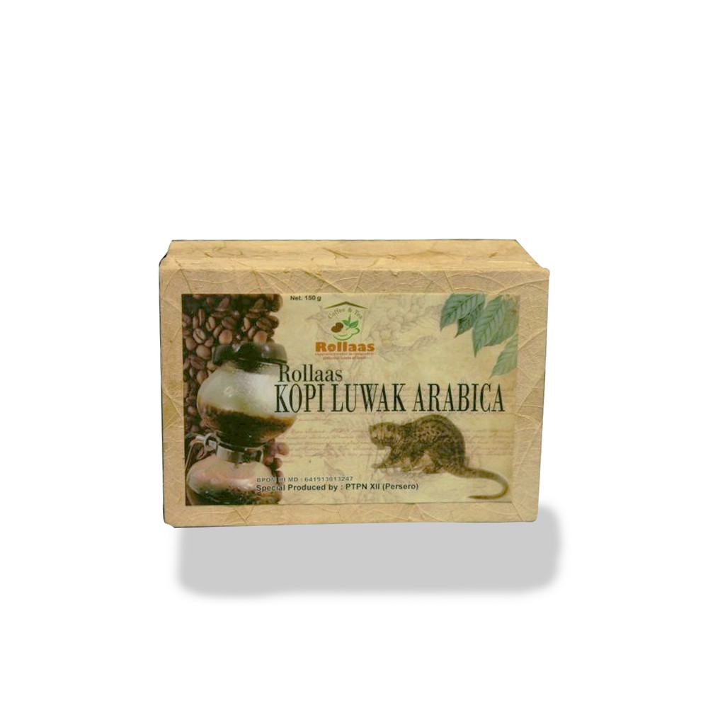Jual Kopi Rolas Luwak Arabika 150 gr - Original | Shopee Indonesia