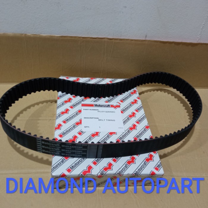 Jual TIMING BELT FORD RANGER 2.5CC EVEREST 2.5CF MAZDA BT50 2.5CC 101