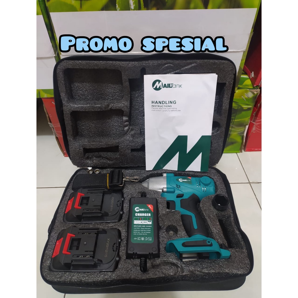 Jual PROMO MAILTANK MESIN IMPACT WRENCH PEMBUKA BAUT MUR