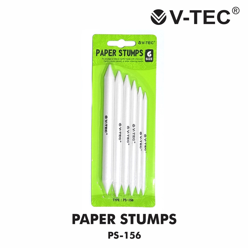 Jual Paper Stumps V-Tec # PS 156 Paper Stump Dusel Tortilon VTec Ukuran ...