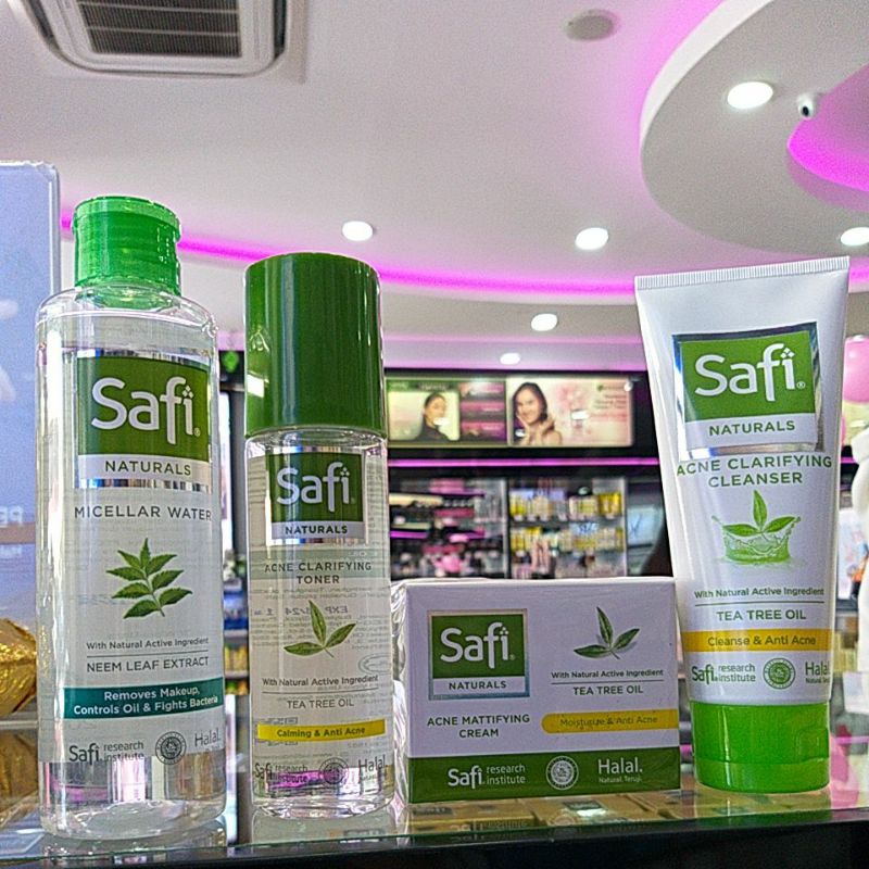Jual SAFI TEA TREE OIL PAKET BRUNTUSAN BERJERAWAT 4+1[Free Pure Tea ...