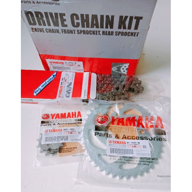 Jual Gir Gear Rantai set Jupiter Z1 FI injeksi ORI high quality (1DY ...