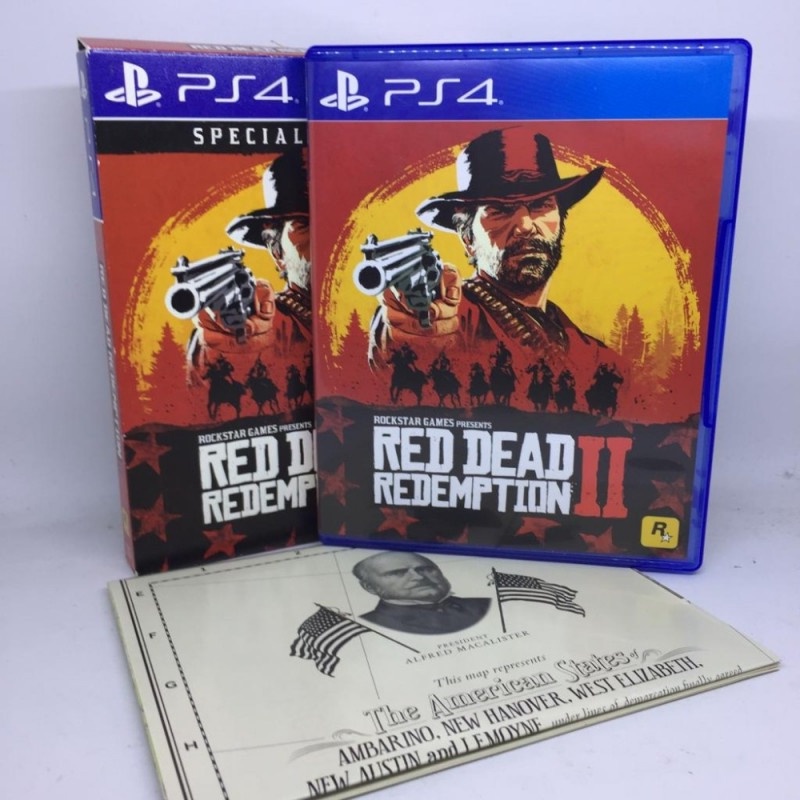 Jual BD PS4 RDR Red Dead Redemption 2 Special Edition | Shopee Indonesia