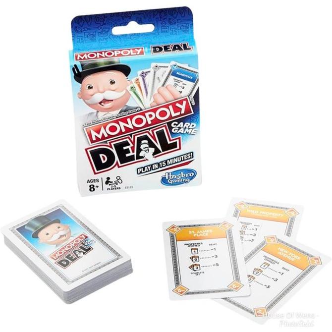 Jual Hasbro Gaming Monopoly Deal Card Game Kartu Game Monopoly Shopee Indonesia 5341