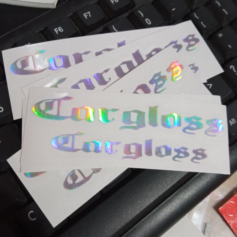 Jual sticker cargloss helmet hologram | Shopee Indonesia