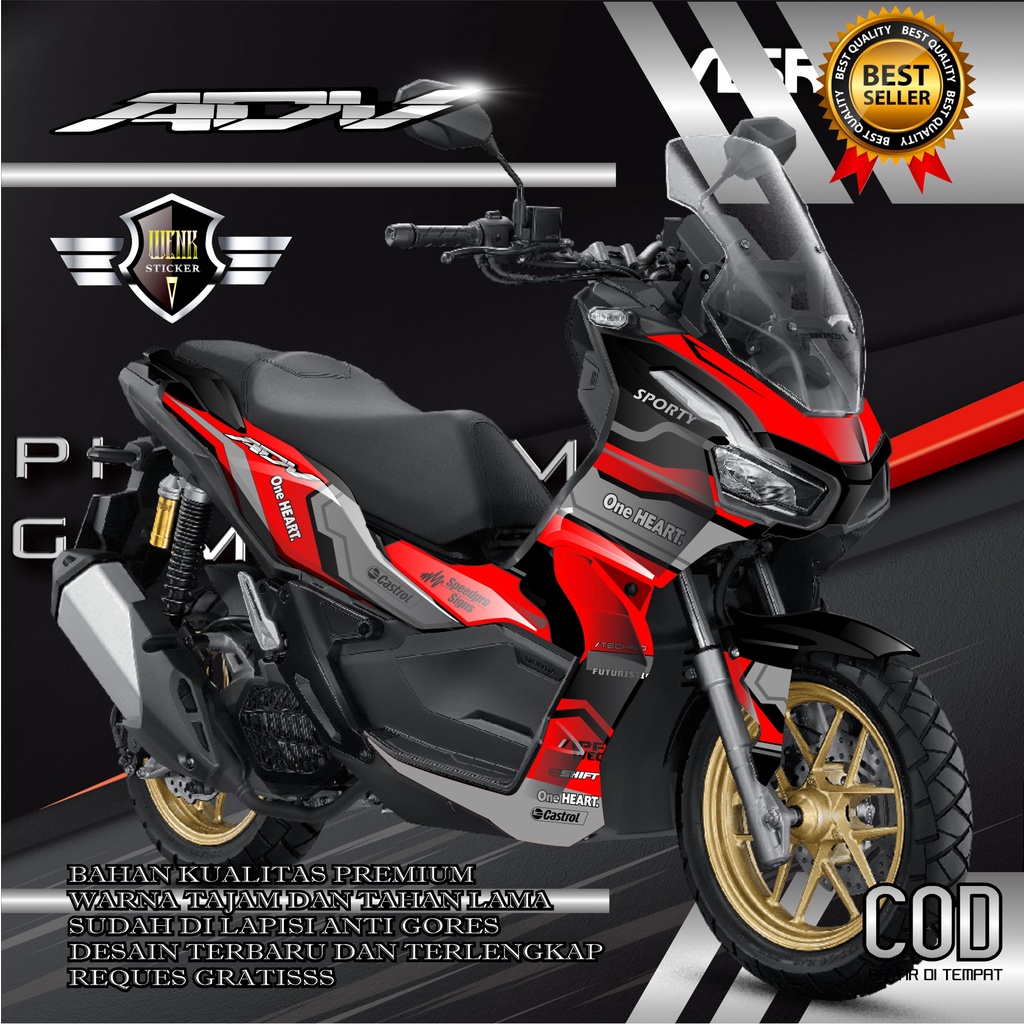 Jual DECAL STICKER ADV MINIMALIS KEREN | Shopee Indonesia