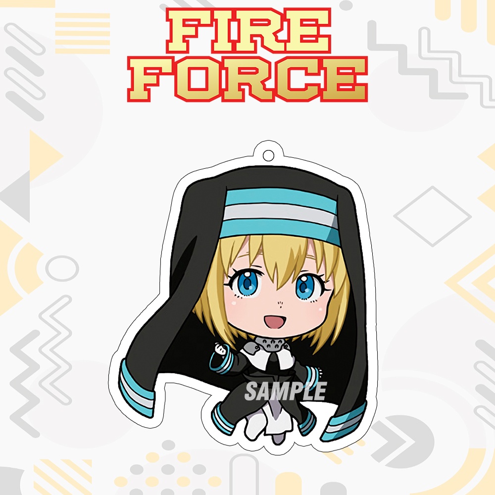 Jual Gantungan Kunci Fire Force - Keychain Anime Enen no Shouboutai ...