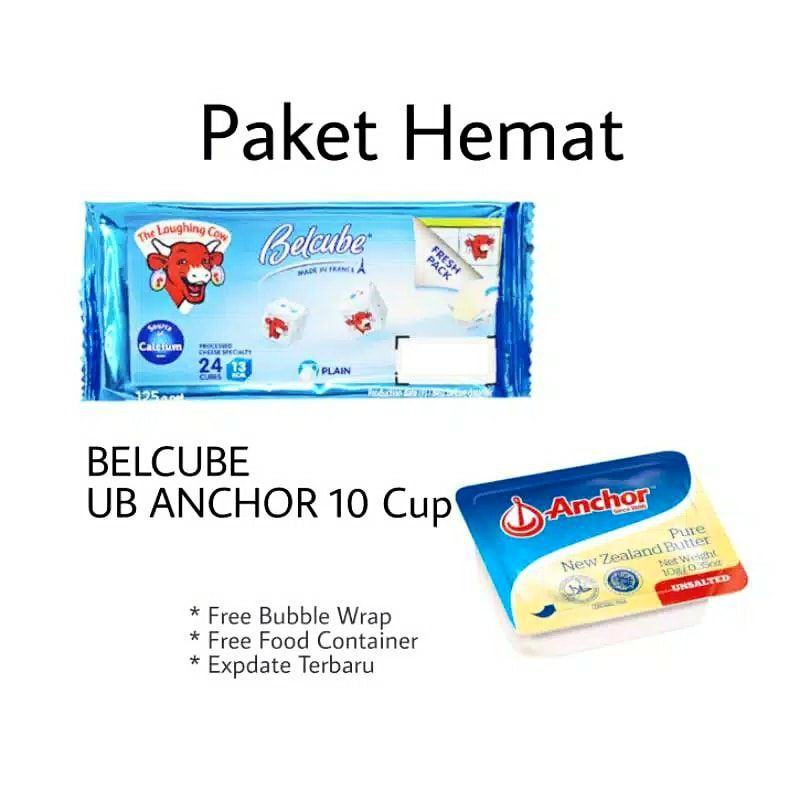 Jual PAKET MPASI HEMAT BELCUBE DAN UB ANCHOR | Shopee Indonesia