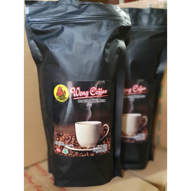 Jual Kopi Bubuk Weng Coffee Robusta Premium 500GR | Shopee Indonesia