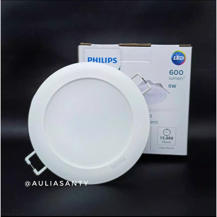 Jual Lampu Downlight LED Philips DN020B 6w 6watt 6 Watt W D100 Ganti 8w ...