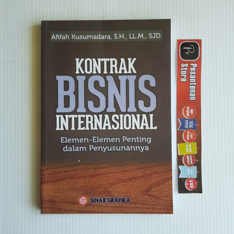 Jual BUKU ORIGINAL KONTRAK BISNIS INTERNASIONAL TERLENGKAP . BUMI ...