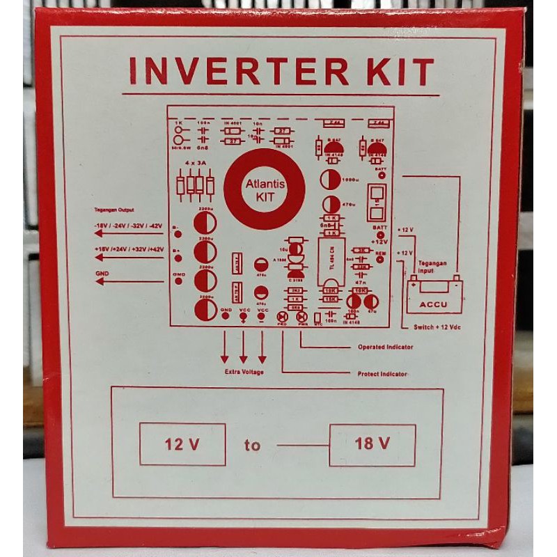 Jual Kit Inverter DC to DC 18V | Shopee Indonesia