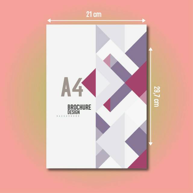 Jual Brosur A4 1 Sisi Art Paper 150 Gram (minimal 100 lembar) Shopee