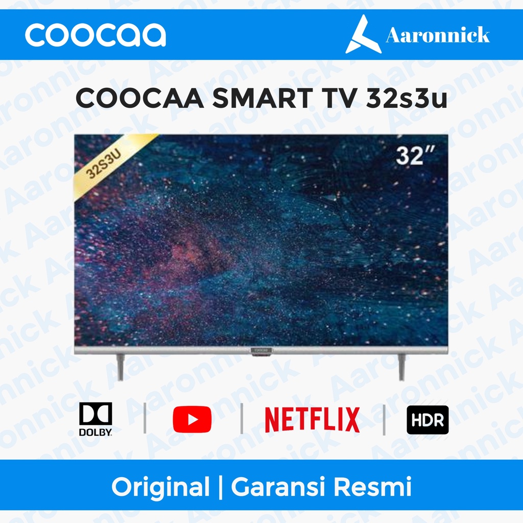 Jual Coocaa 32 Inch Digital Smart Tv Model Coocaa 32s3u New Resmi