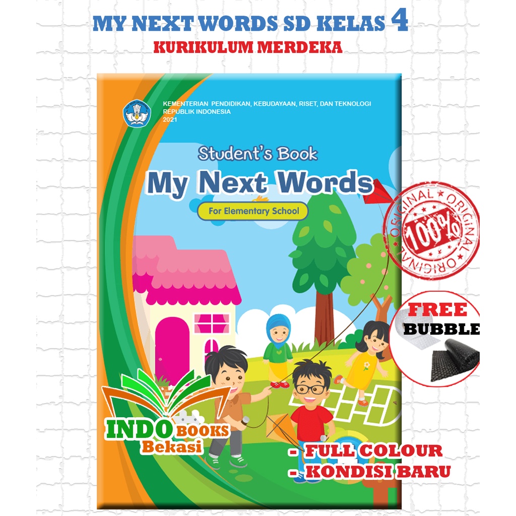 Jual Bahasa Inggris SD Kelas 4 IV Student's Book My Next Words ...