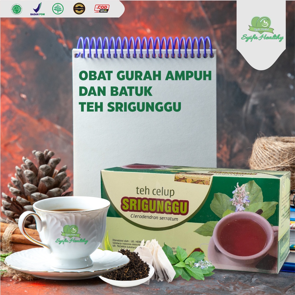 Jual Obat Untuk Batuk Berdahak Teh Celup Srigunggu Tazakka Penghilang Gurah Ampuh Isi 20 Kantung 2691