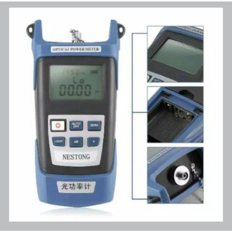 Jual Fiber optic Optical Power Meter Cable Tester ( OPM ) | Shopee ...