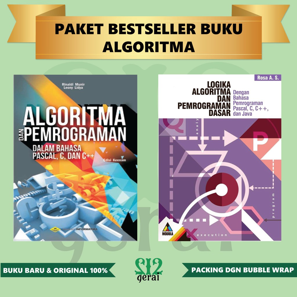 Jual Paket Buku Algoritma Dan Pemrograman Shopee Indonesia