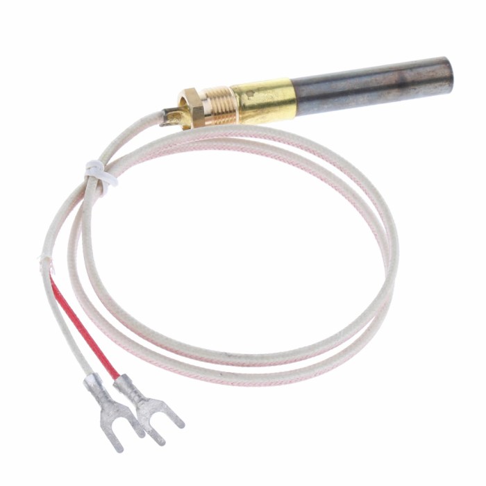 Jual Thermopile Sensor Api Pilot Gas Standby Kompor Burner Deep Fryer