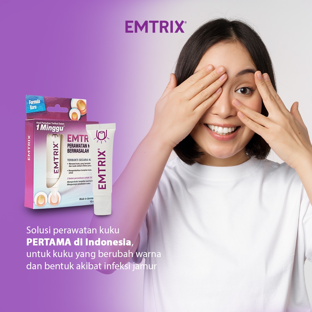 Jual Emtrix Perawatan Kuku 10ml - Gel Perawatan Kuku yang Rusak Akibat ...