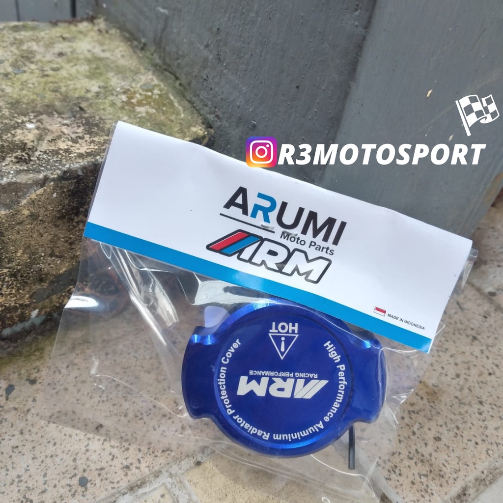 Jual Cap Radiator ARUMI - Biru | Shopee Indonesia