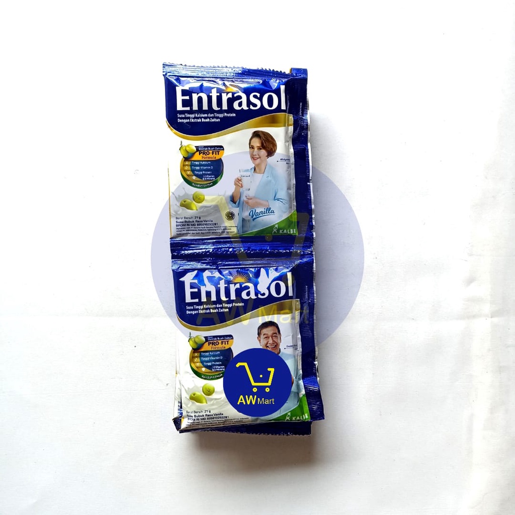 Jual SUSU ENTRASOL RENCENG ISI 10 SACHET X 22GRAM | Shopee Indonesia