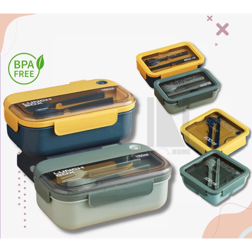 Jual KOTAK MAKAN BENTO BOX LUNCHBOX TEMPAT MAKAN LUNCH BOX YAKADA BPA