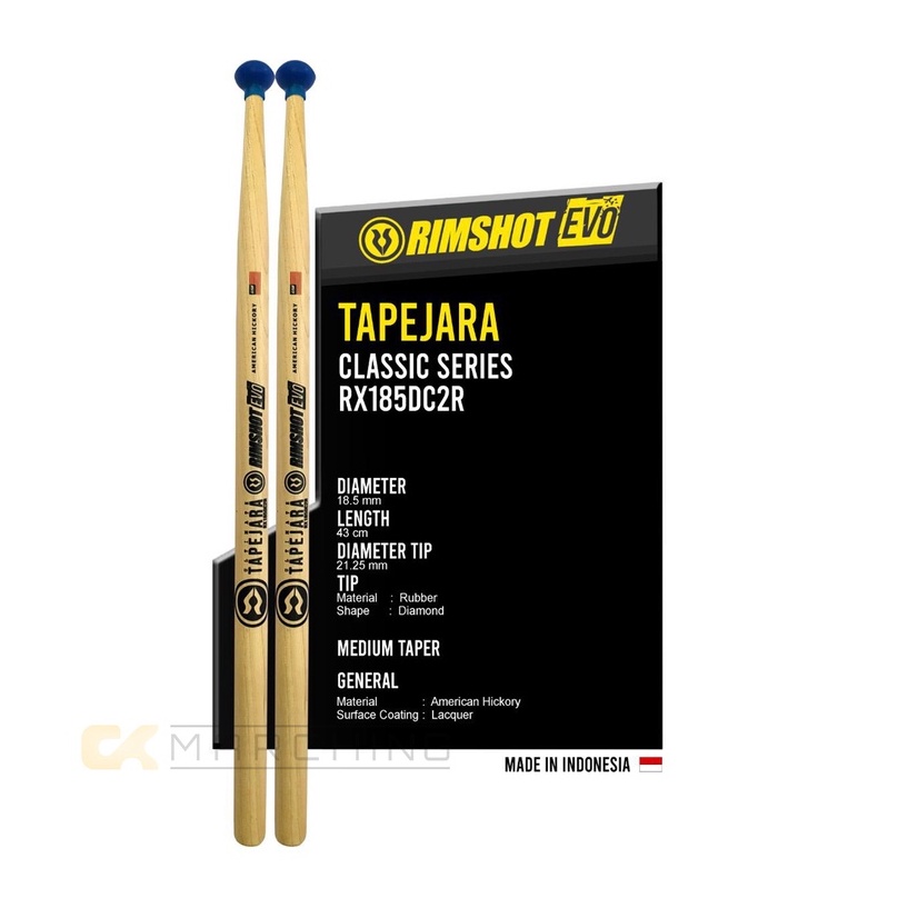 Jual Mallet Tenor Drum Rimshot Evo Tapejara | Shopee Indonesia