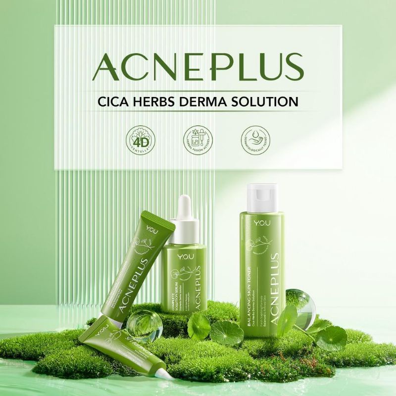 Jual YOU AcnePlus Acne Series 4-in-1 ( Serum - Toner - Moisturizer ...