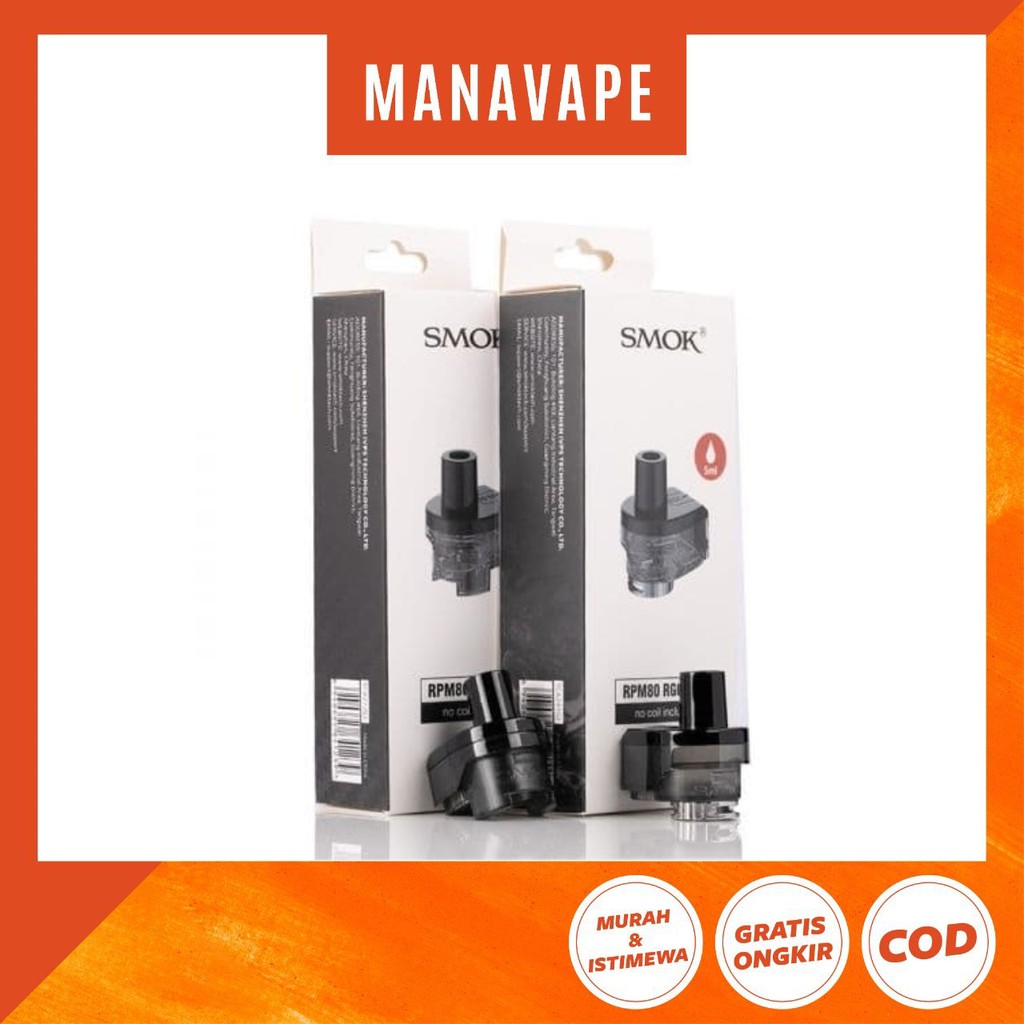 Jual CARTRIDGE RGC SMOK RPM80 AUTHENTIC | Shopee Indonesia