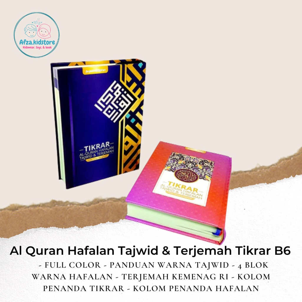 Jual AlQuran Hafalan Mudah - Al Quran Tajwid Warna - Al Quran Full ...