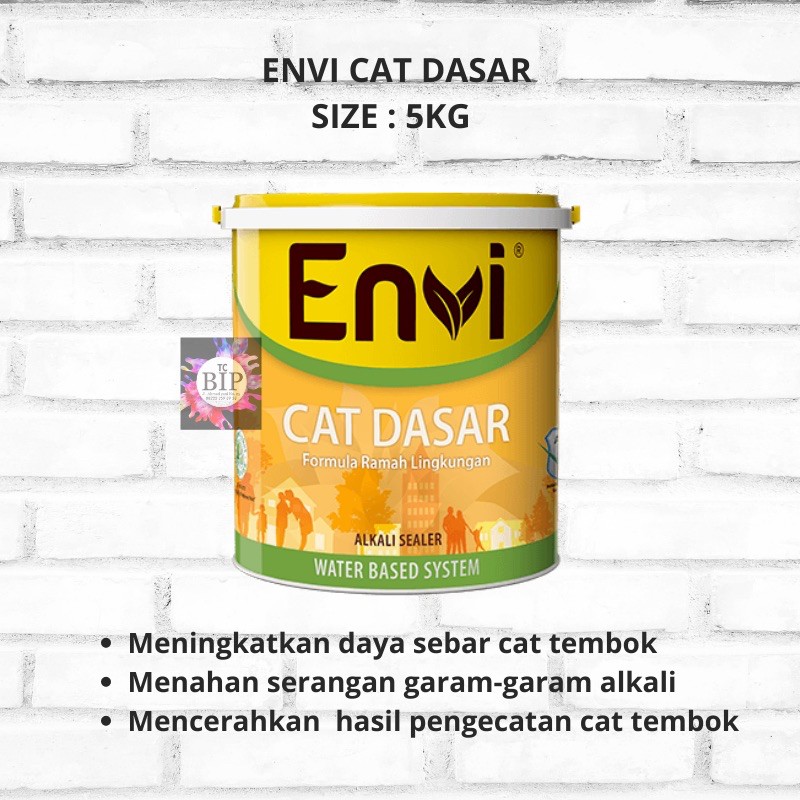 Jual Cat Dasar Envi 5 Kg Shopee Indonesia 4762