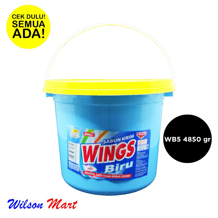 Jual WINGS BIRU SABUN CREAM COLEK WB GRAM EMBER Shopee Indonesia