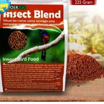 Jual PAKAN BURUNG MURAI KACER 225GRAM INSECT BLEND VOERZOO | Shopee ...