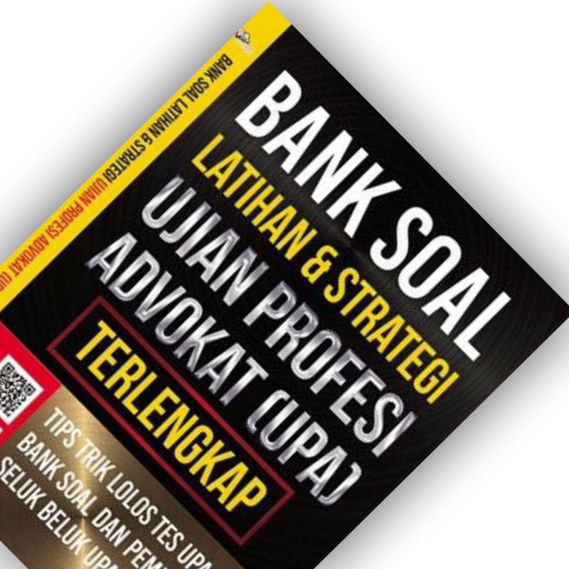 Jual Buku Bank Soal Latihan Dan Strategi Ujian Profesi Advokat UPA ...