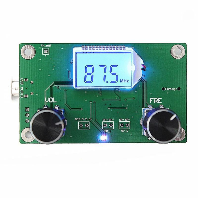 Receptor De Radio Estéreo Digital Dsp & Pll Module Fm 87 | Cuotas Sin - Foto 10