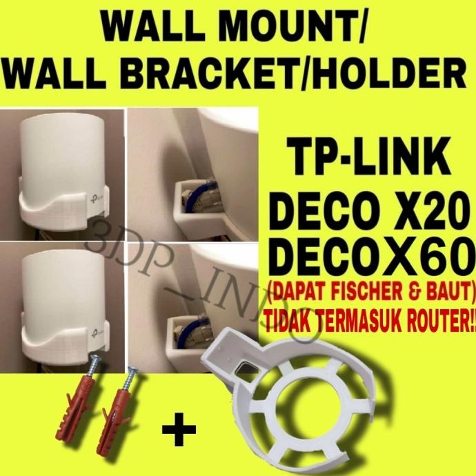Jual Tp Link Deco X20 X60 Wall Mount Shopee Indonesia