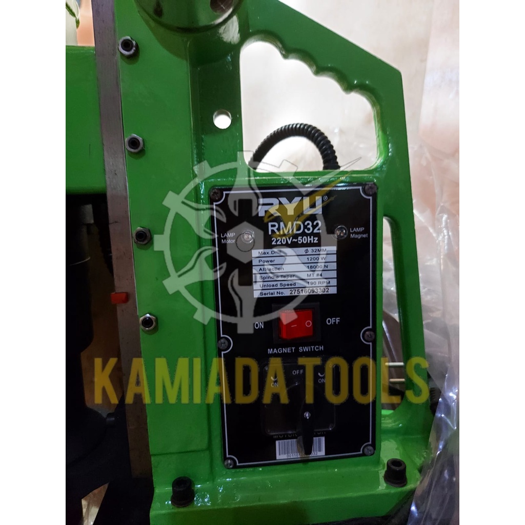 Jual Mesin Bor Magnet RYU RMD 32 (32mm) | Shopee Indonesia