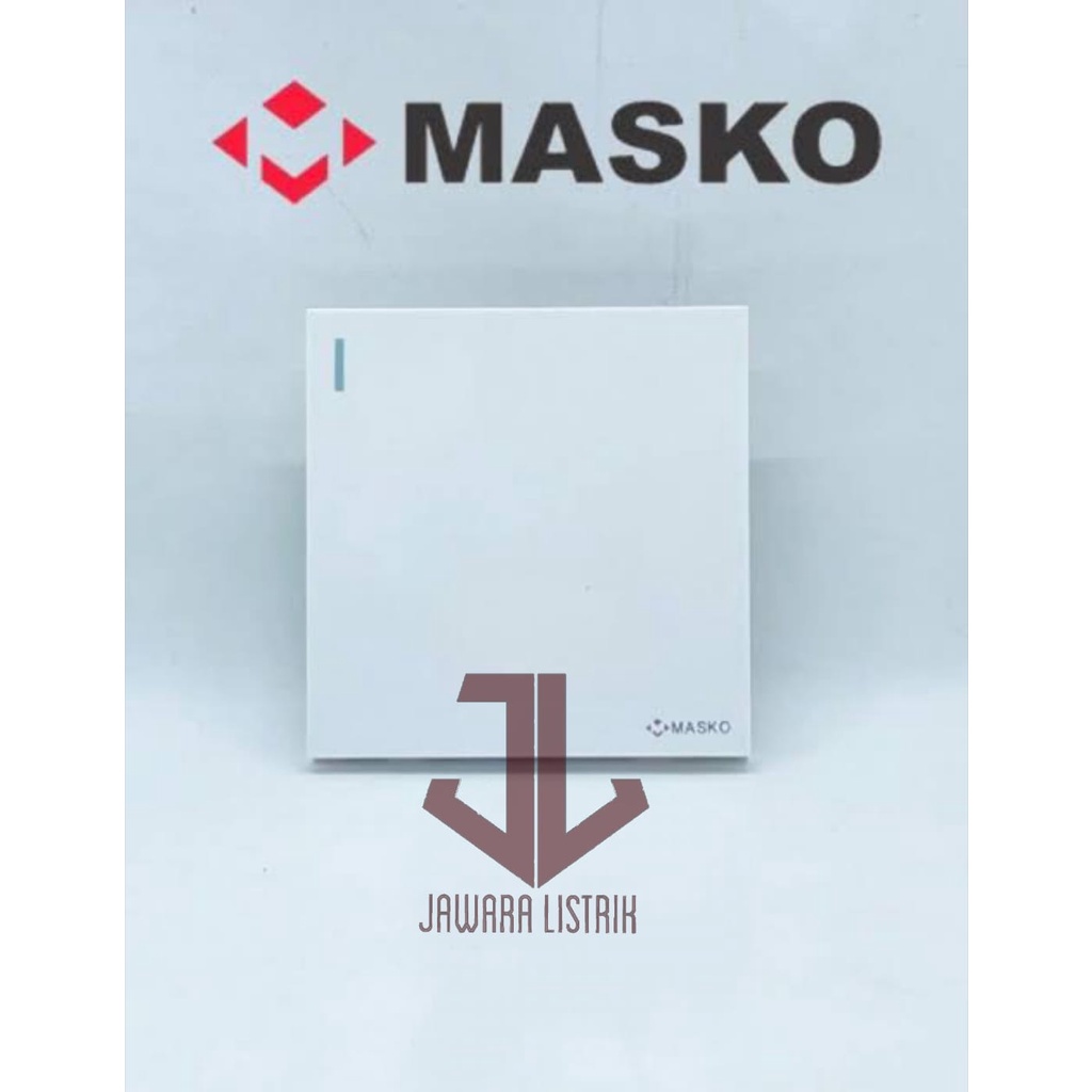 Jual SAKLAR ENGKEL TUNGGAL AUSTIN MASKO A611 MINIMALIS PREMIUM QUALITY ...