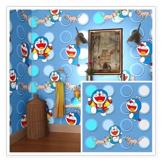 Jual Paket 3 Roll Wallpaper Dinding / Bahan PVC Anti Air / Walpaper Stiker  Dinding Kamar Tidur . . .