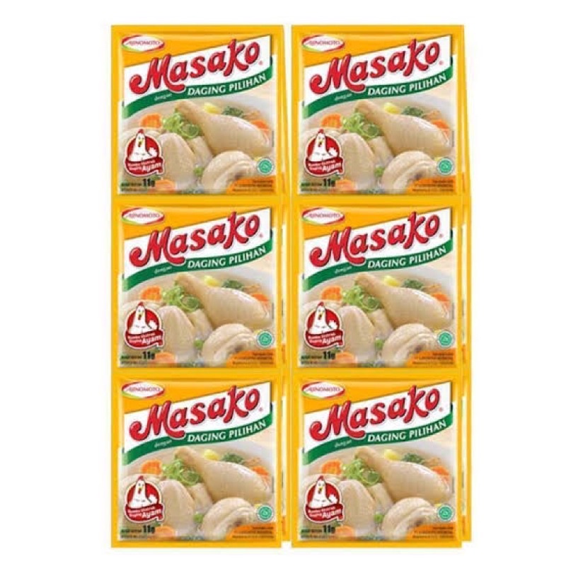 Jual Masako Ayam isi 12 sachet/ 1 Renceng | Shopee Indonesia